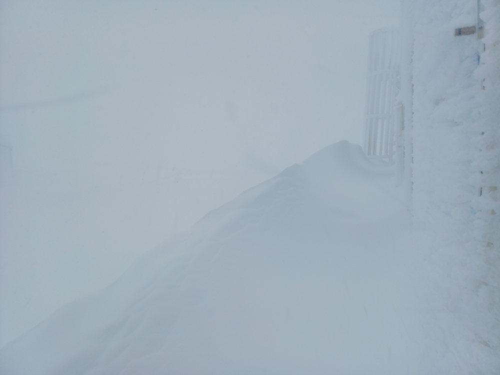 Half a meter new snow every morning!